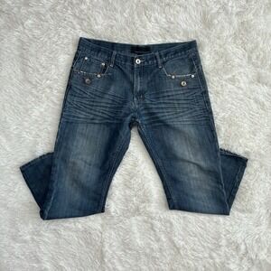 Vintage Y2K F.U.S.A.I. By FOCUS USA Inc. dark wash denim jeans 36x30